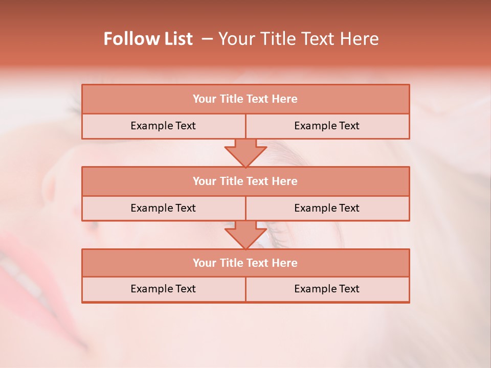 Botox For The Face PowerPoint Template