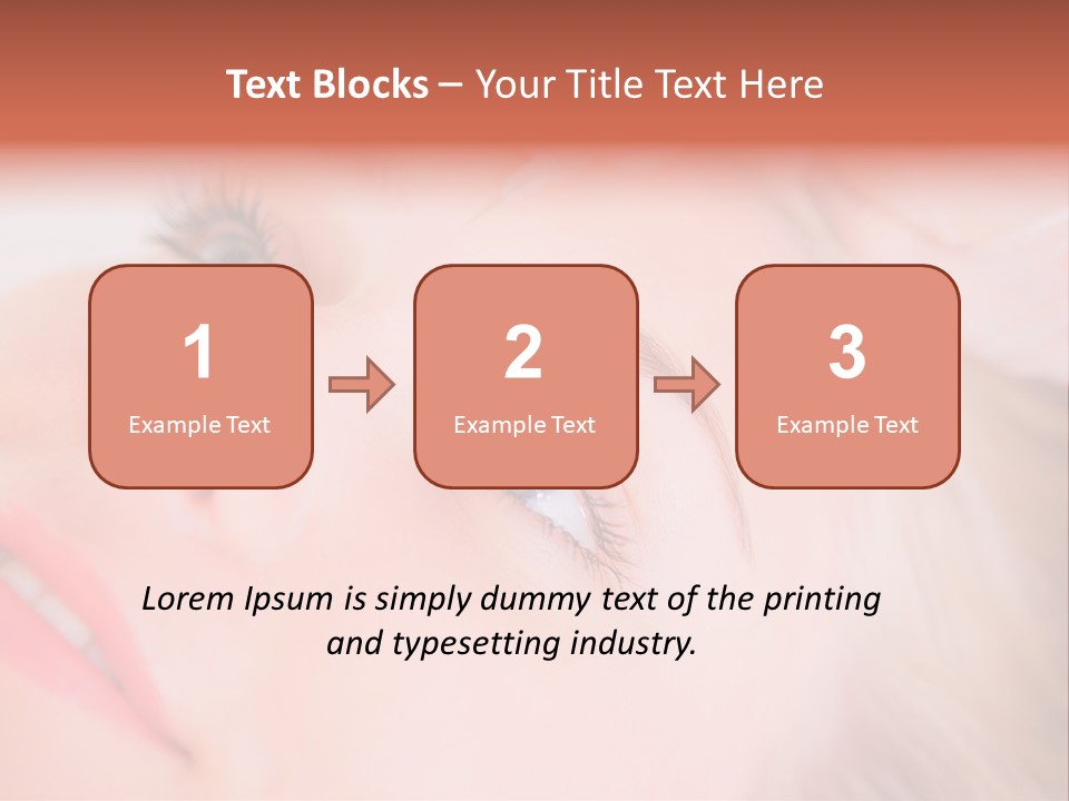 Botox For The Face PowerPoint Template