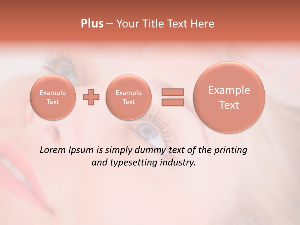Botox For The Face PowerPoint Template