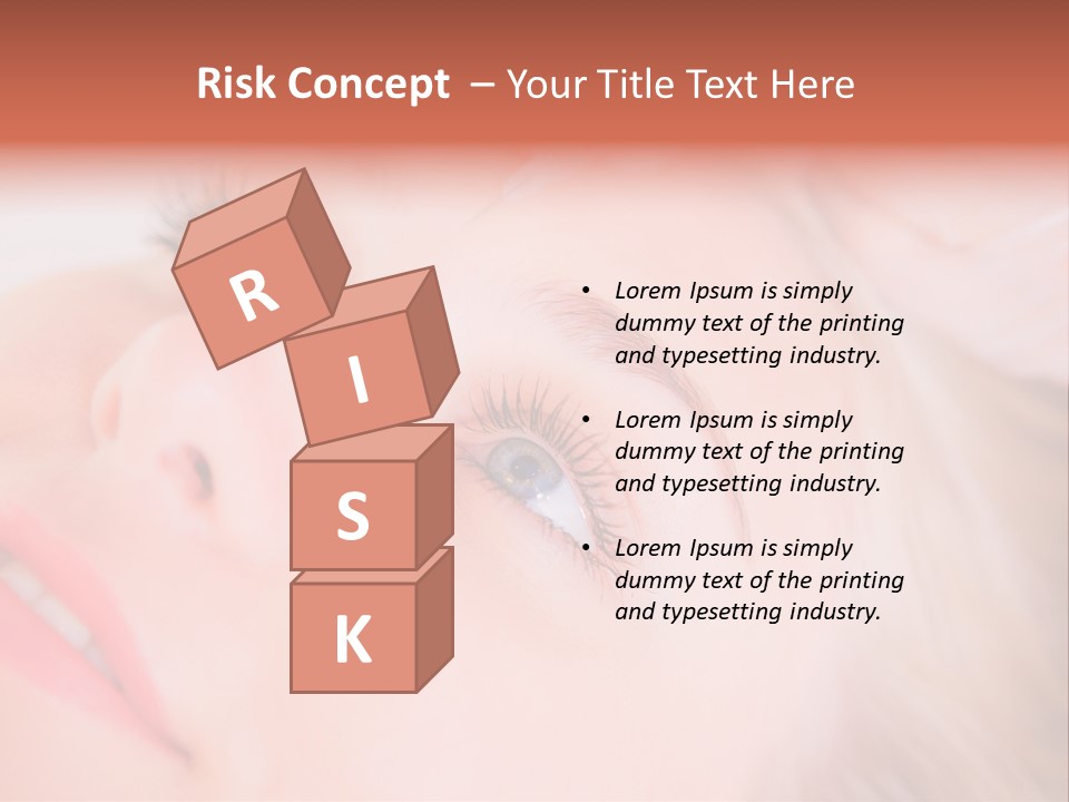 Botox For The Face PowerPoint Template