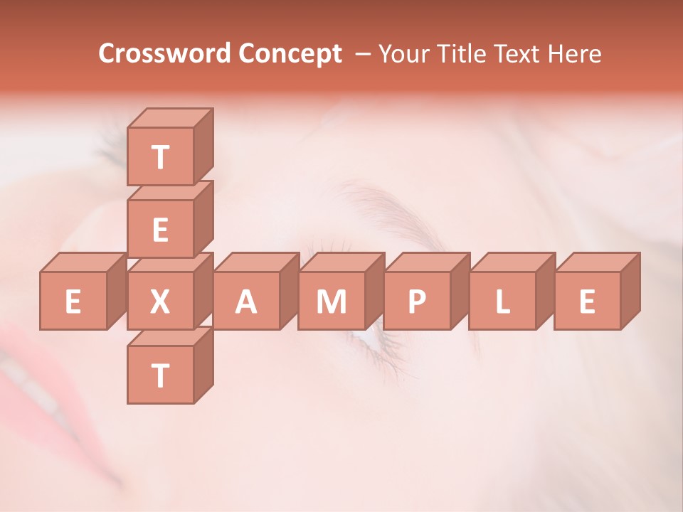 Botox For The Face PowerPoint Template