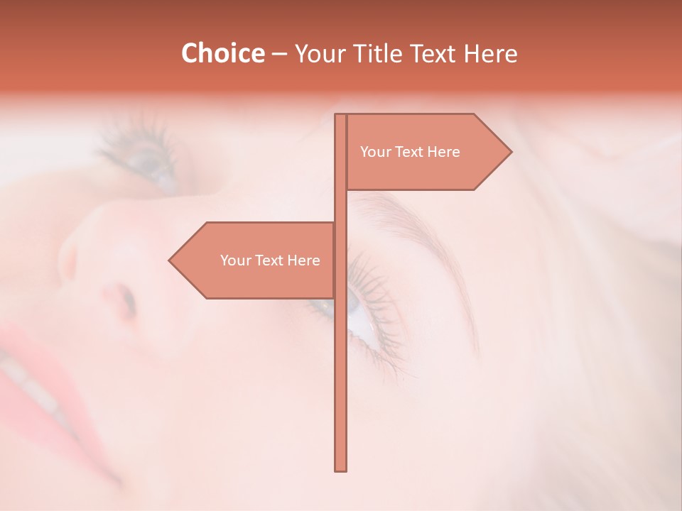 Botox For The Face PowerPoint Template