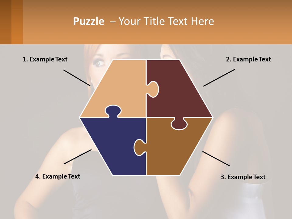 Girls Gossip PowerPoint Template