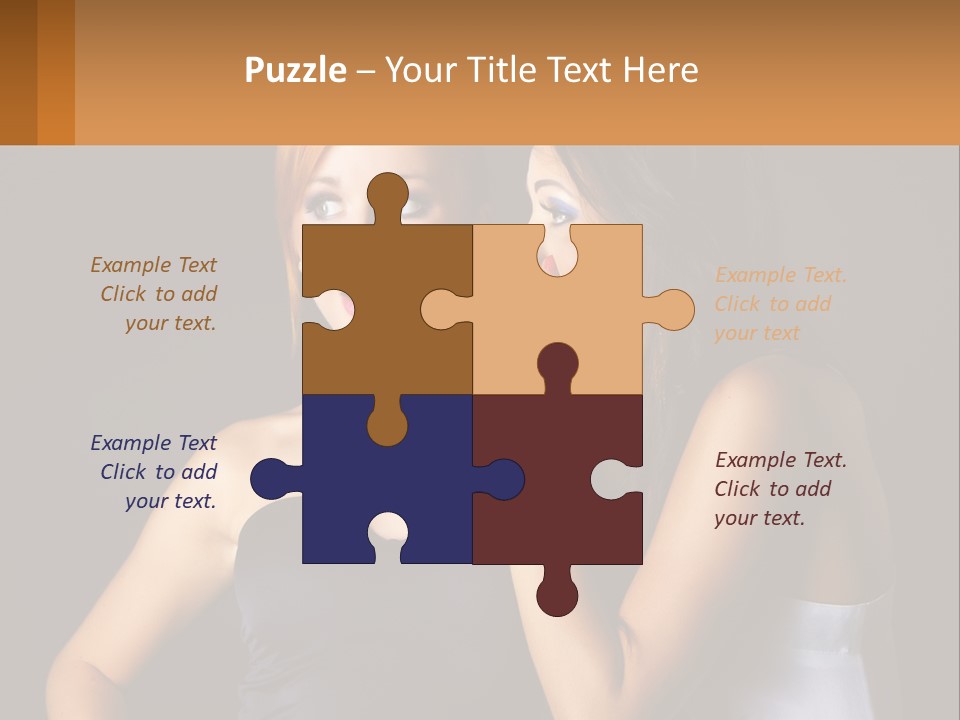 Girls Gossip PowerPoint Template