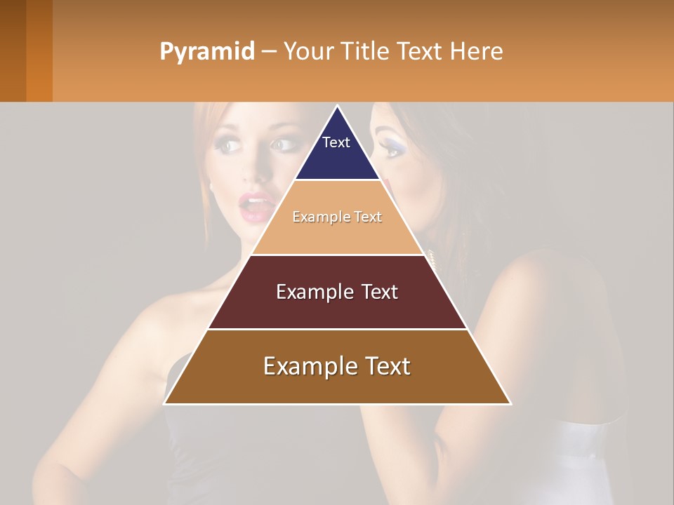 Girls Gossip PowerPoint Template