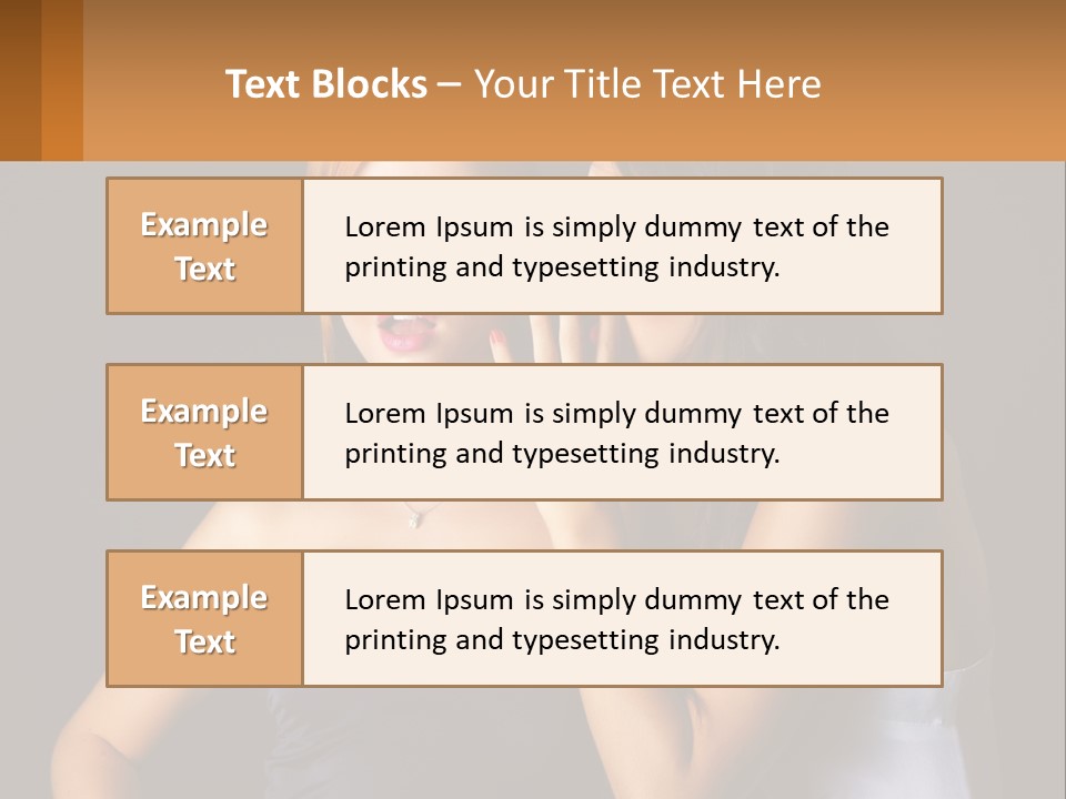 Girls Gossip PowerPoint Template