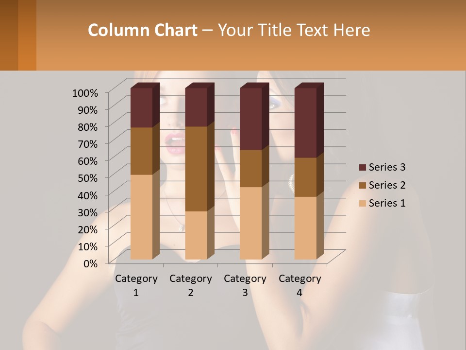 Girls Gossip PowerPoint Template