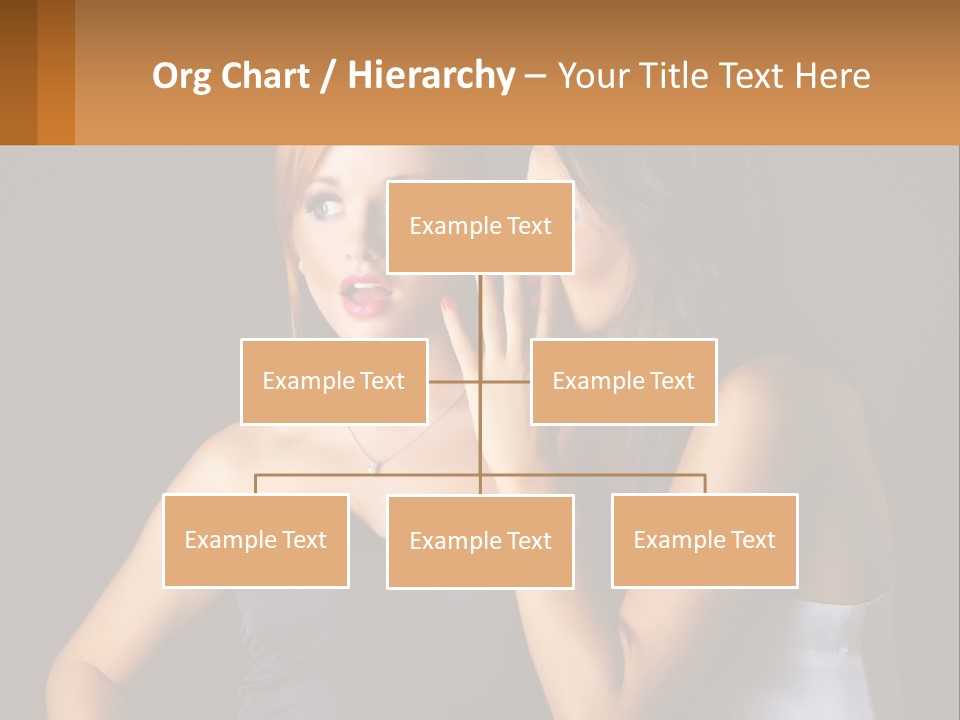 Girls Gossip PowerPoint Template