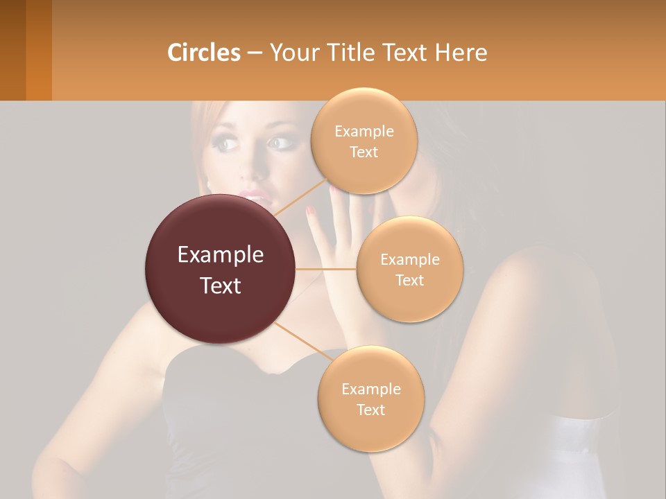 Girls Gossip PowerPoint Template