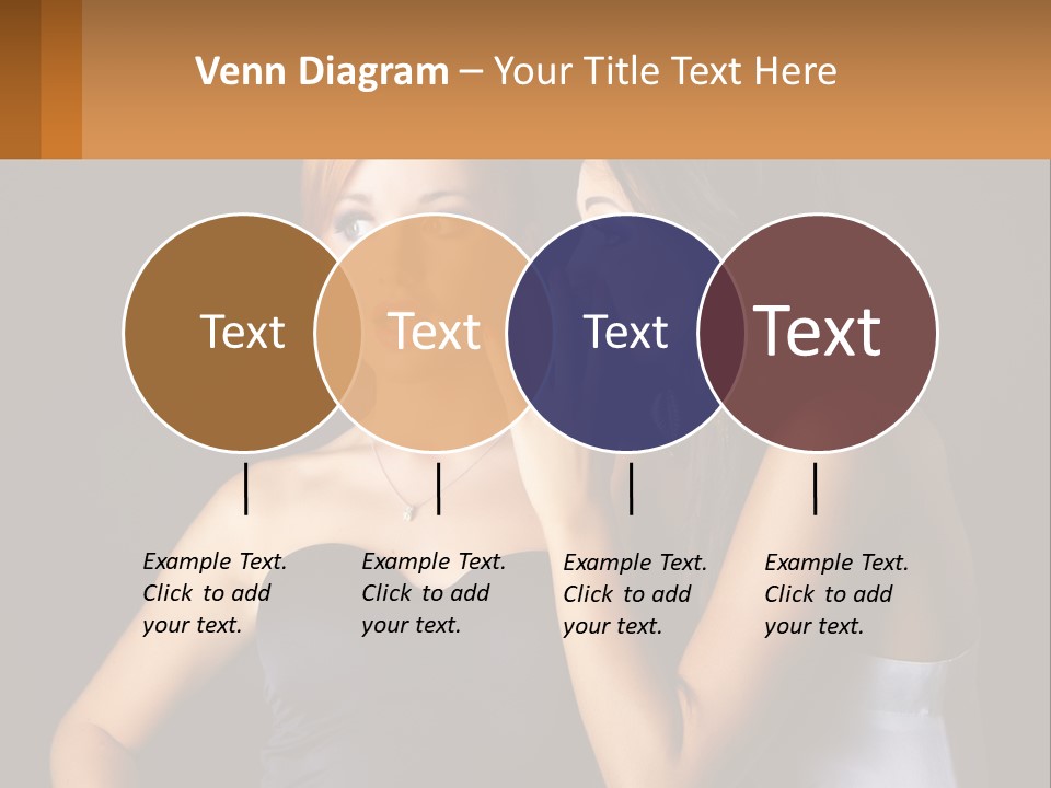 Girls Gossip PowerPoint Template