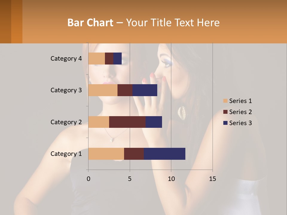 Girls Gossip PowerPoint Template