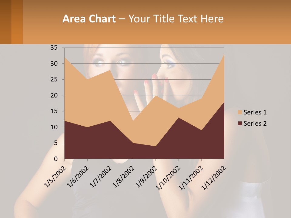 Girls Gossip PowerPoint Template