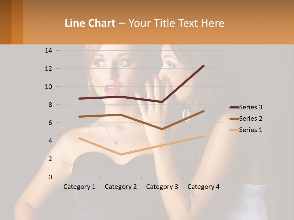 Girls Gossip PowerPoint Template