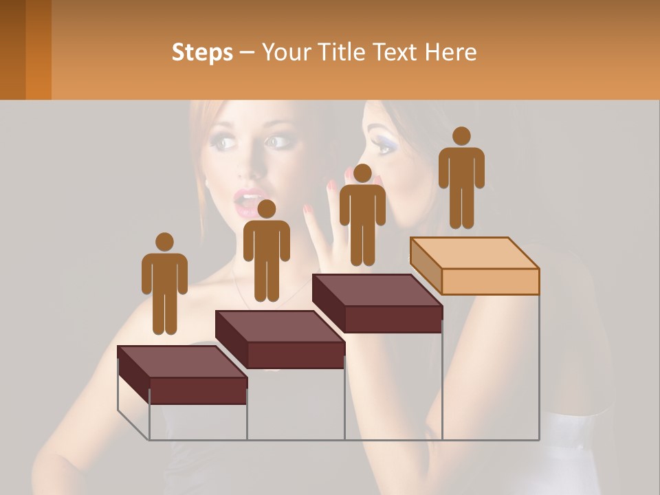 Girls Gossip PowerPoint Template