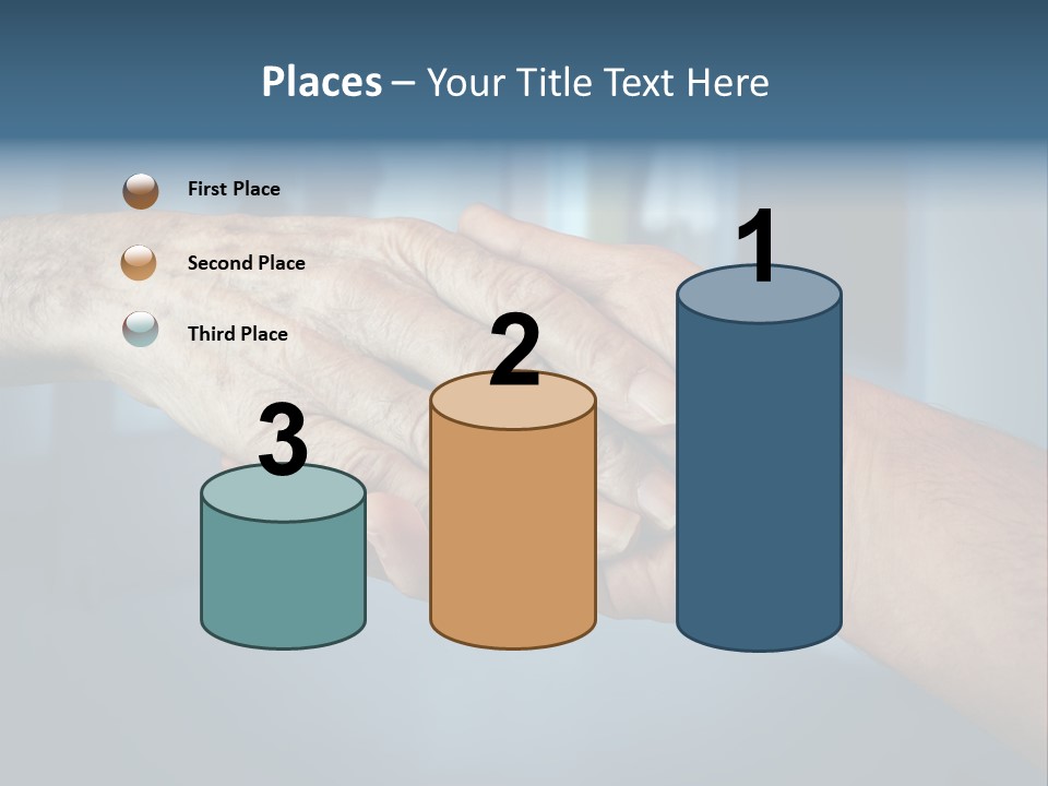 Hands Of Old People PowerPoint Template