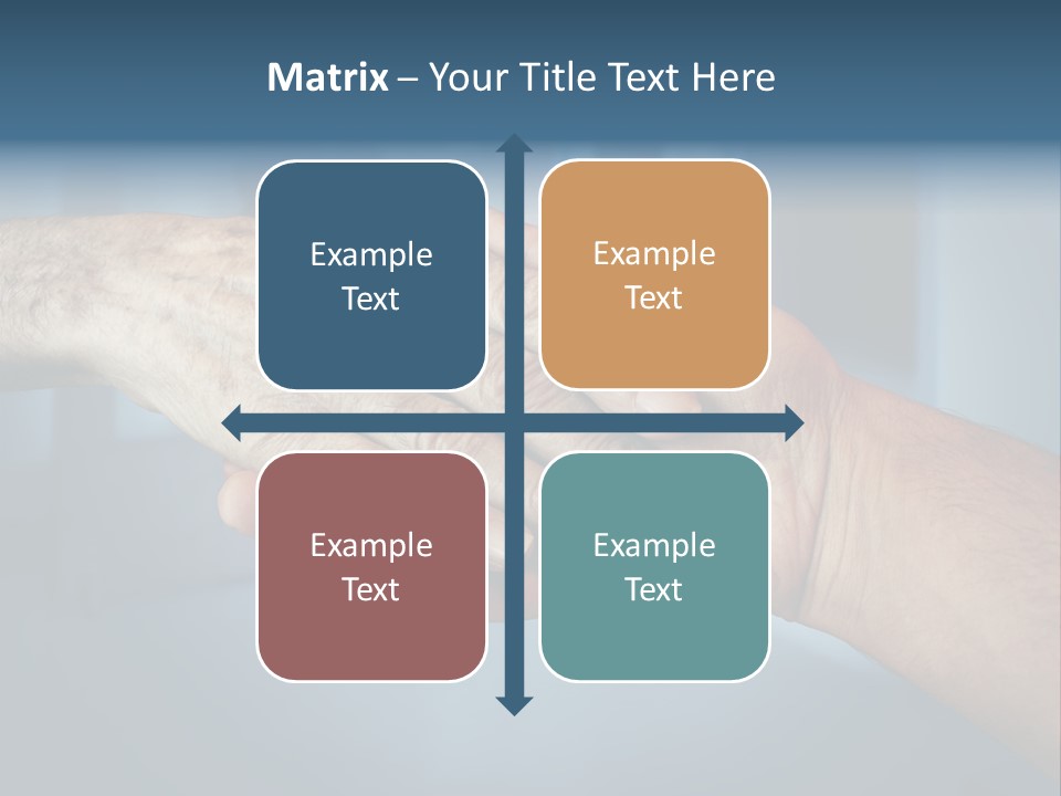 Hands Of Old People PowerPoint Template