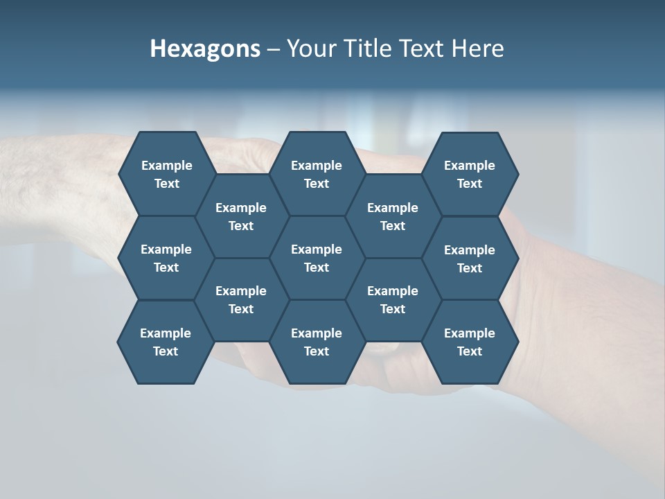 Hands Of Old People PowerPoint Template