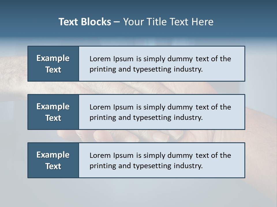 Hands Of Old People PowerPoint Template