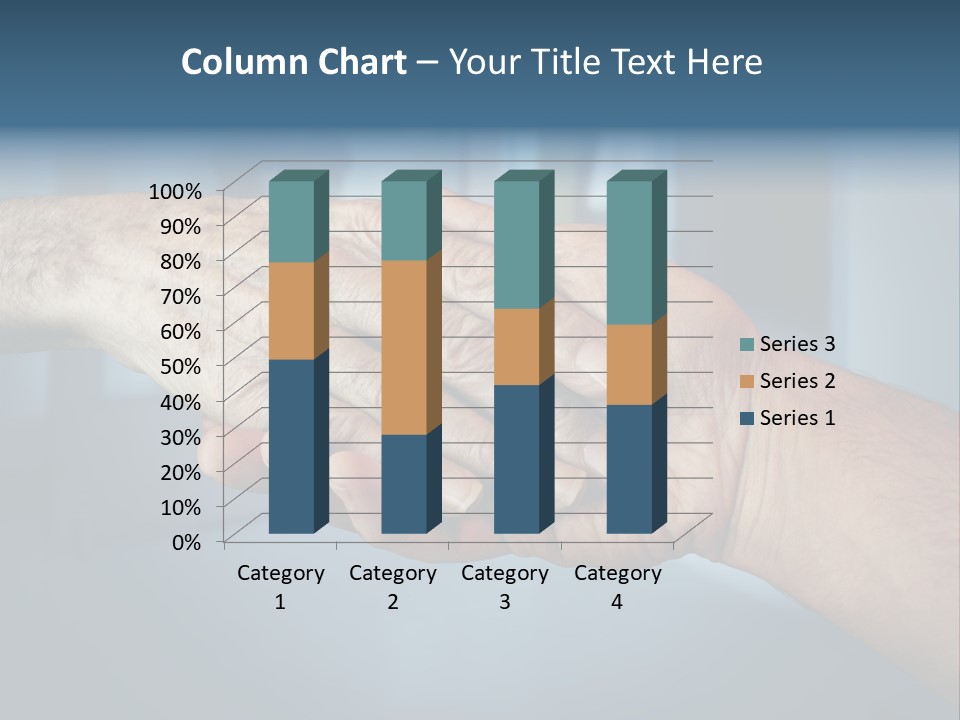 Hands Of Old People PowerPoint Template