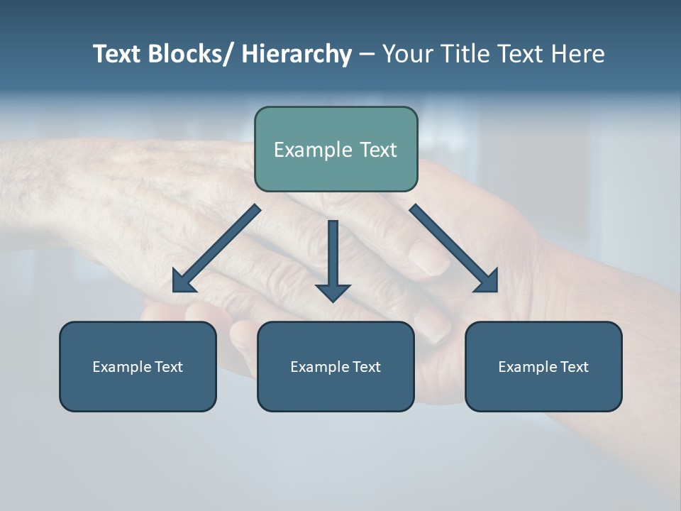 Hands Of Old People PowerPoint Template