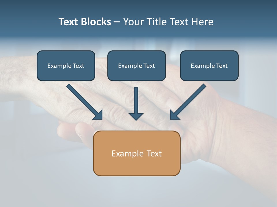 Hands Of Old People PowerPoint Template