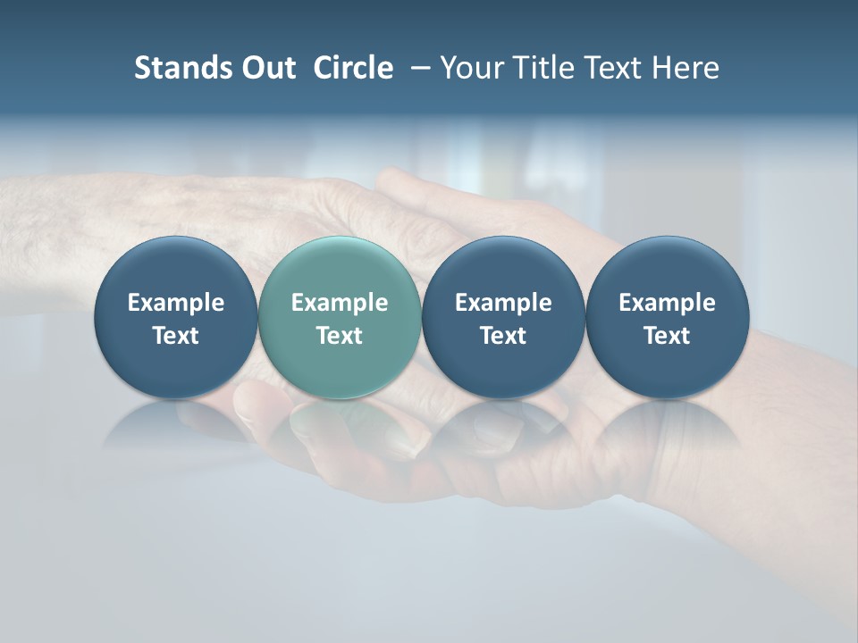 Hands Of Old People PowerPoint Template