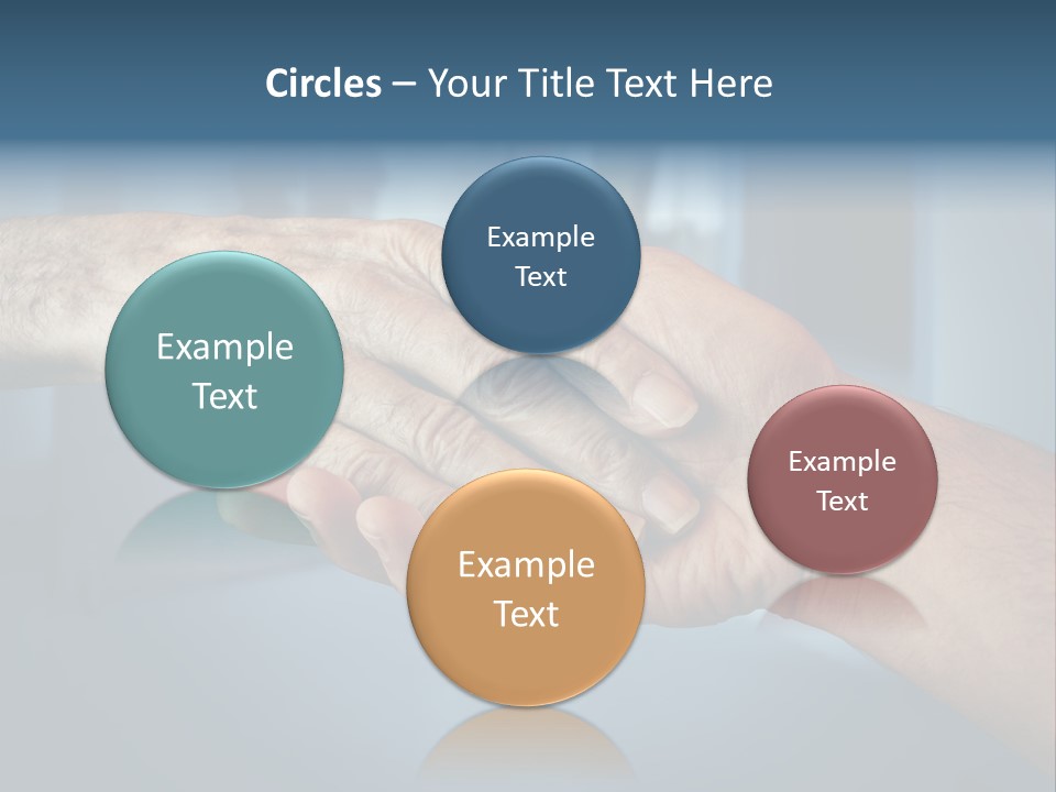 Hands Of Old People PowerPoint Template