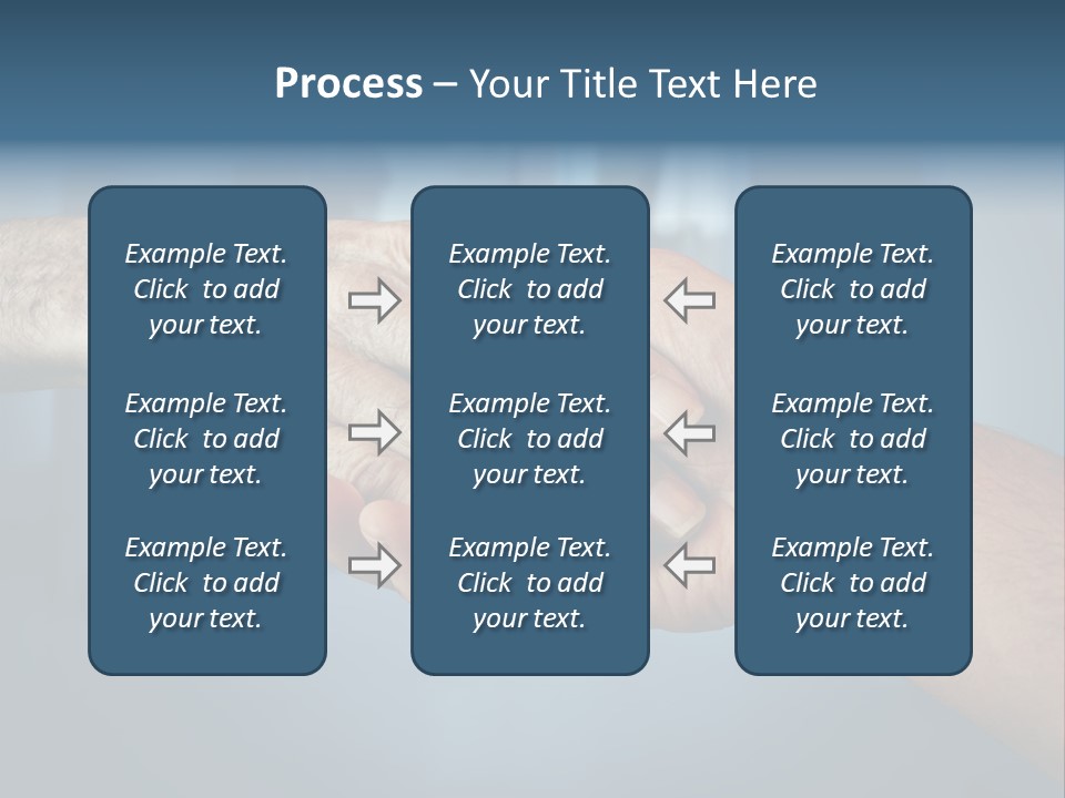 Hands Of Old People PowerPoint Template