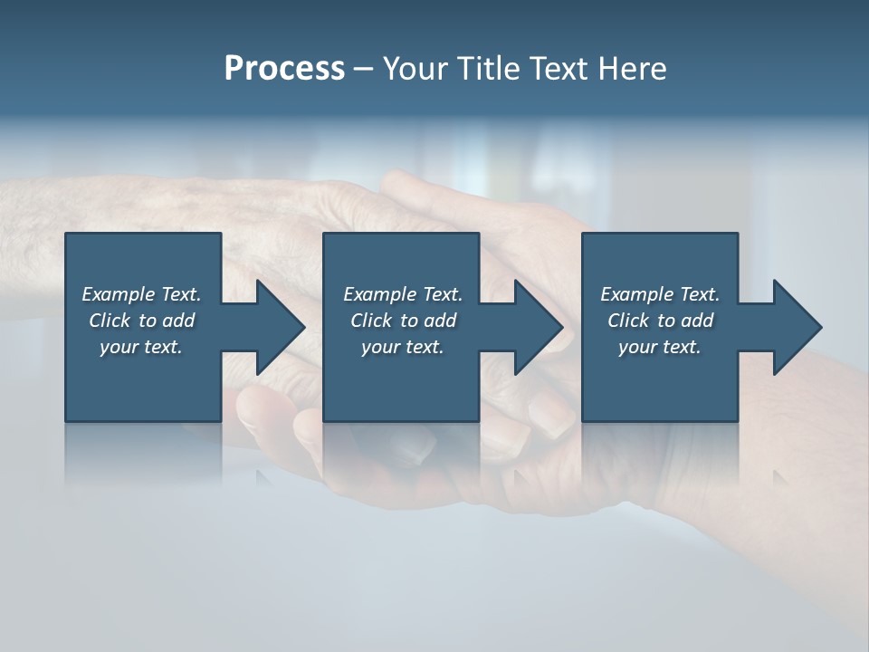 Hands Of Old People PowerPoint Template