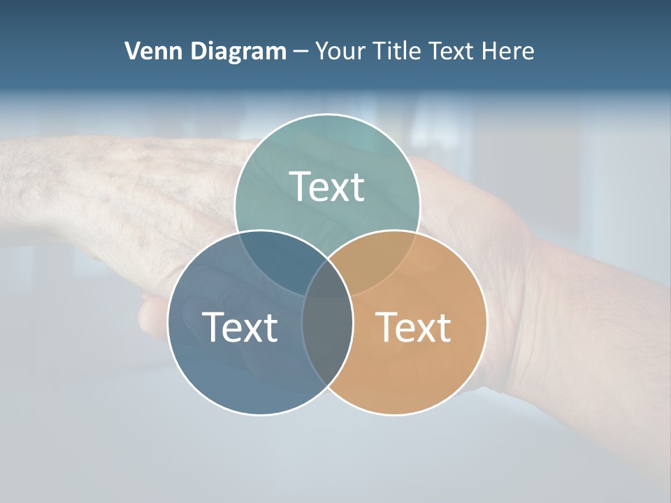 Hands Of Old People PowerPoint Template