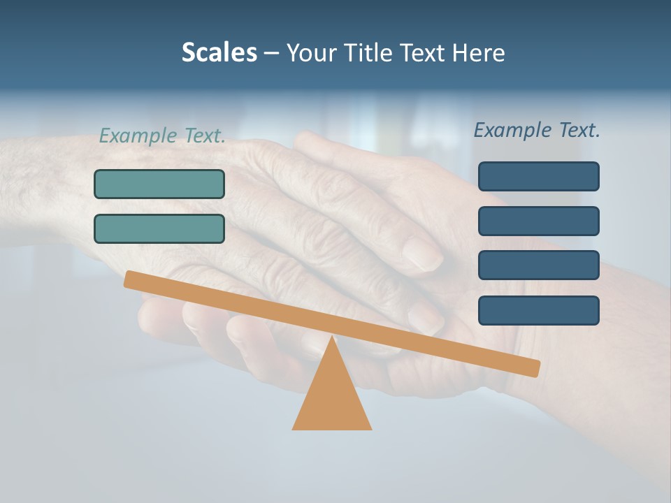 Hands Of Old People PowerPoint Template