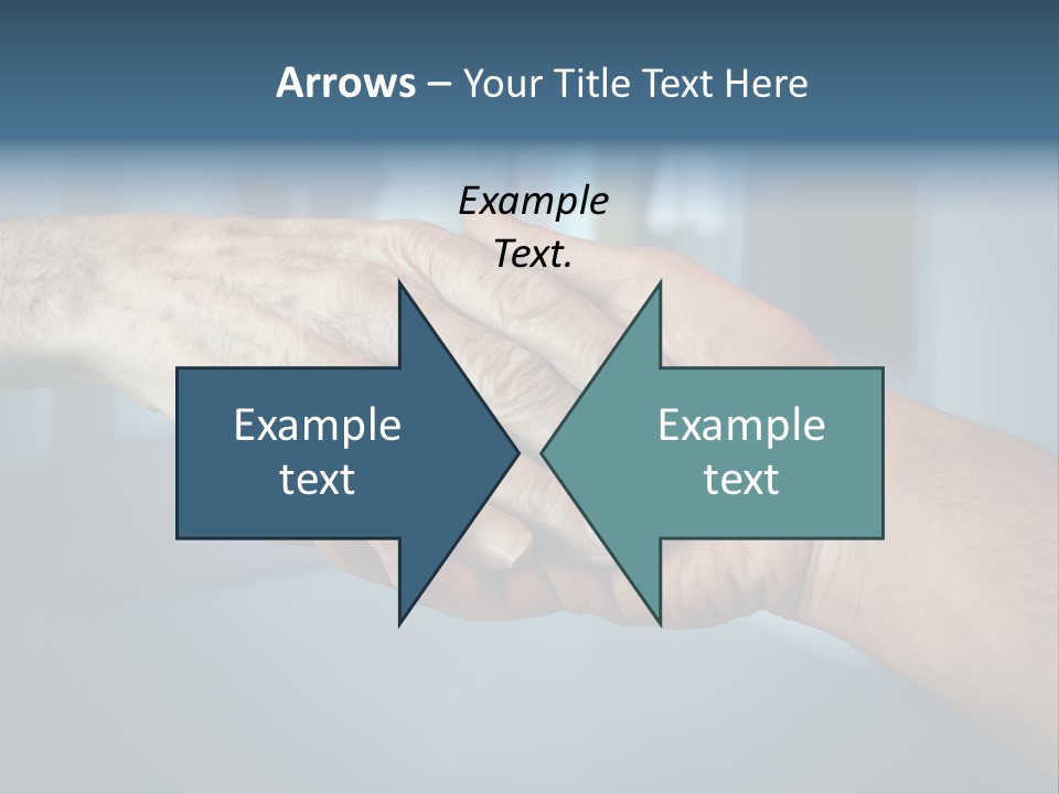 Hands Of Old People PowerPoint Template