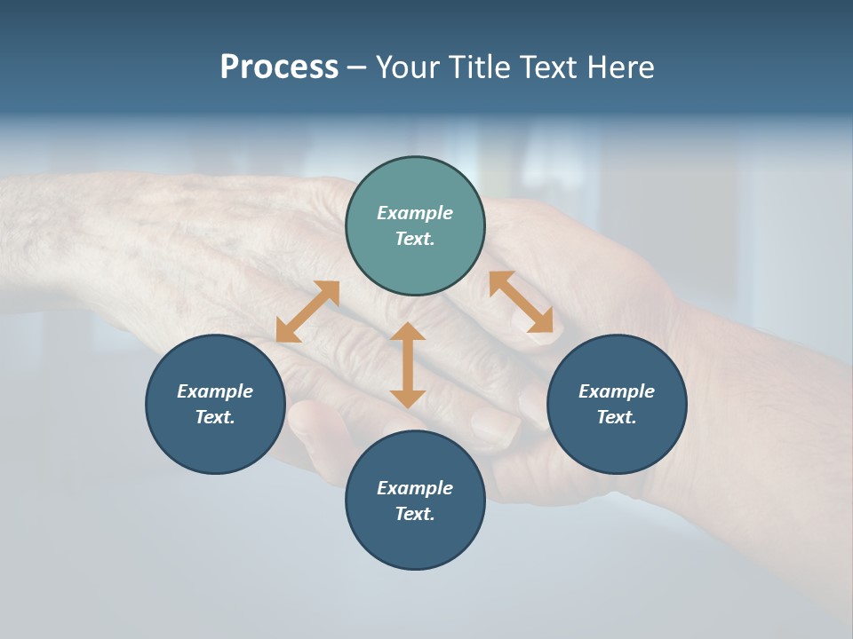 Hands Of Old People PowerPoint Template