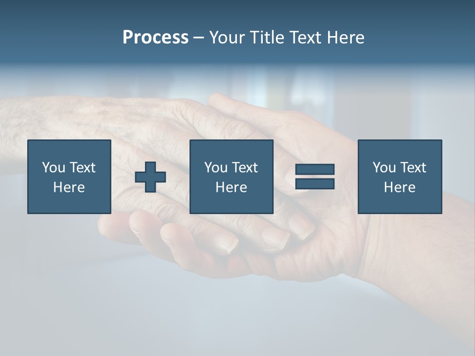 Hands Of Old People PowerPoint Template