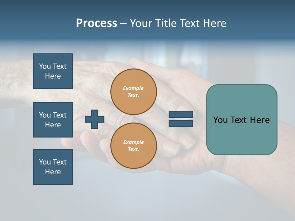 Hands Of Old People PowerPoint Template