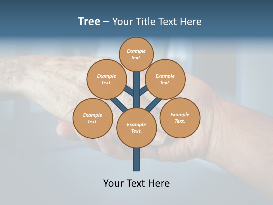 Hands Of Old People PowerPoint Template