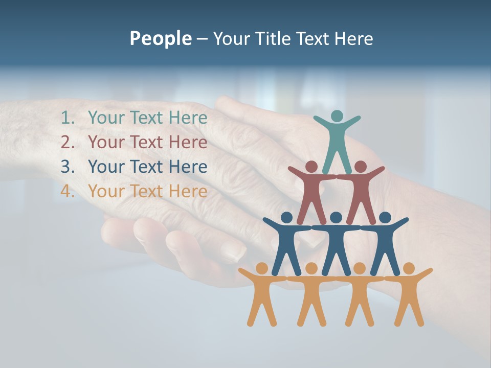 Hands Of Old People PowerPoint Template