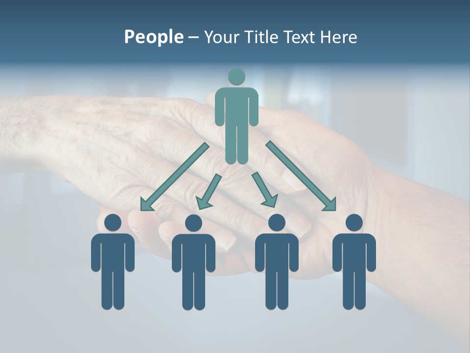 Hands Of Old People PowerPoint Template