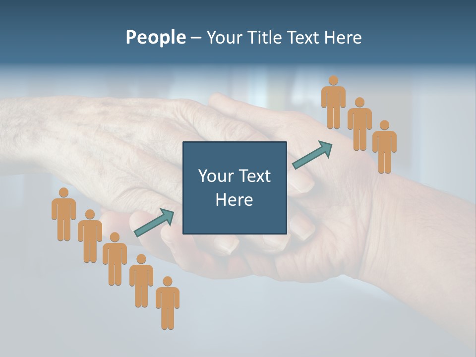 Hands Of Old People PowerPoint Template