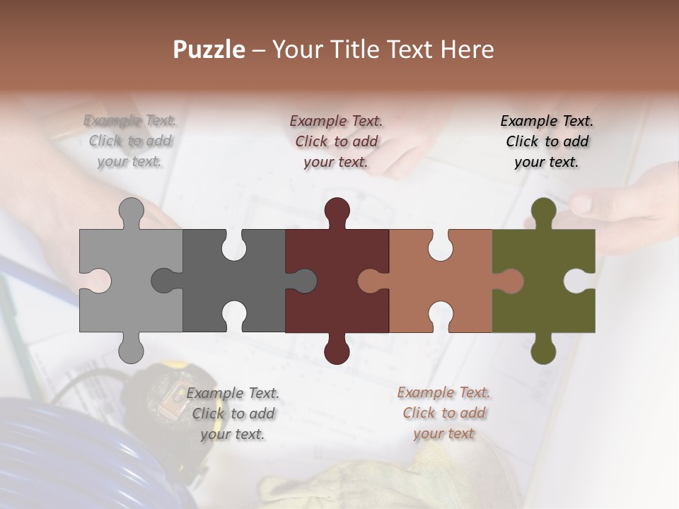 Construction Plan PowerPoint Template