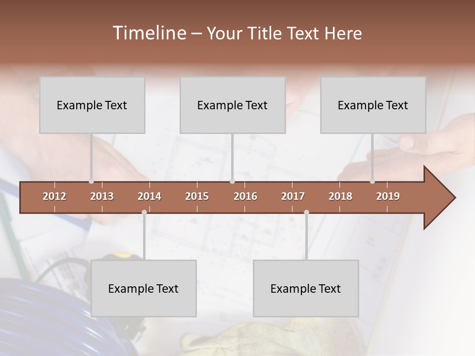 Construction Plan PowerPoint Template