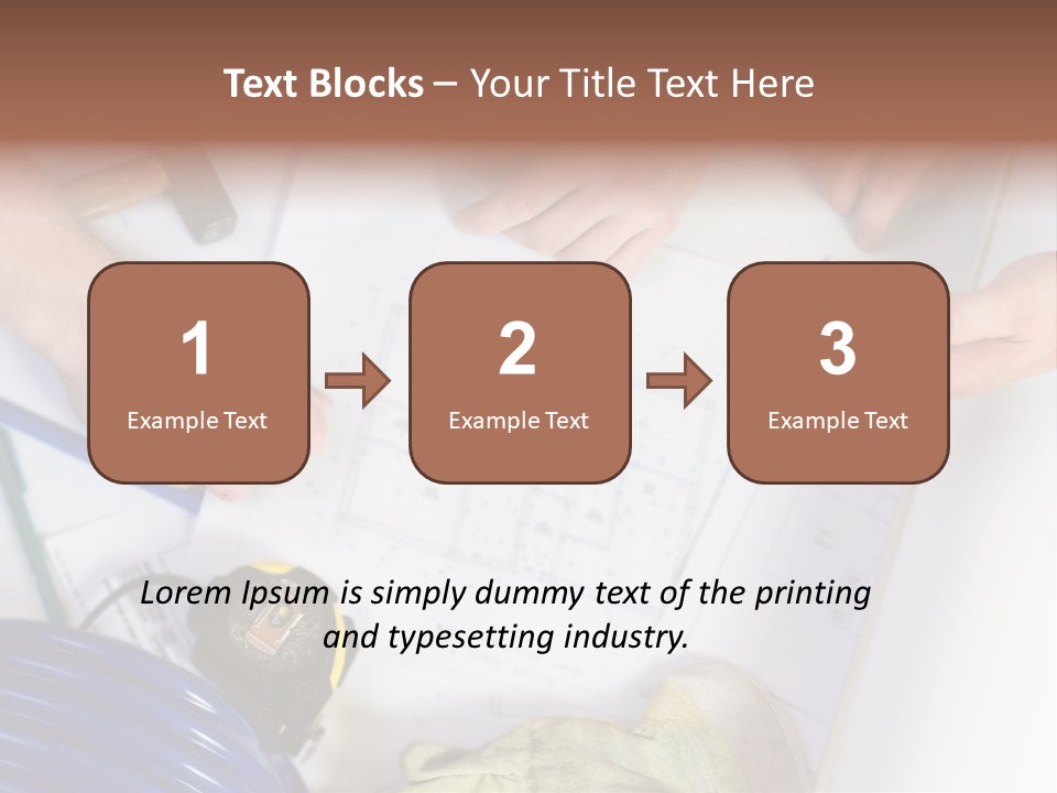 Construction Plan PowerPoint Template