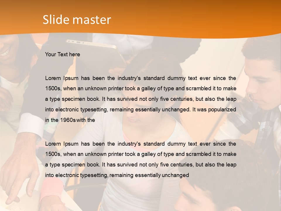 The Team Discusses The Project PowerPoint Template