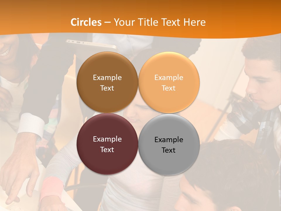 The Team Discusses The Project PowerPoint Template