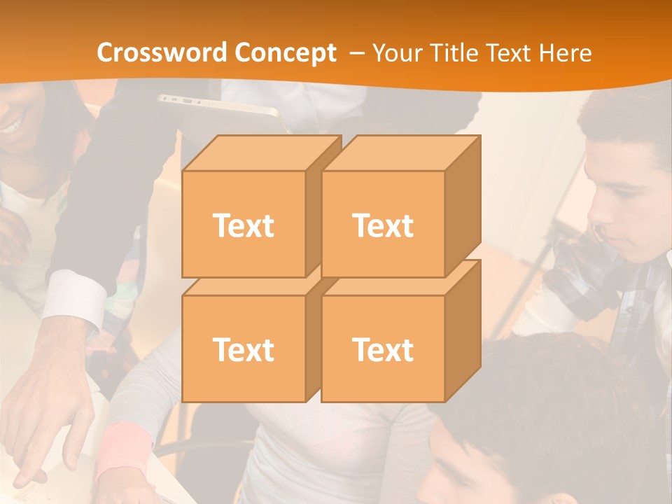The Team Discusses The Project PowerPoint Template