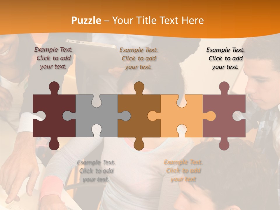 The Team Discusses The Project PowerPoint Template