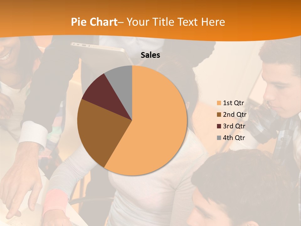 The Team Discusses The Project PowerPoint Template