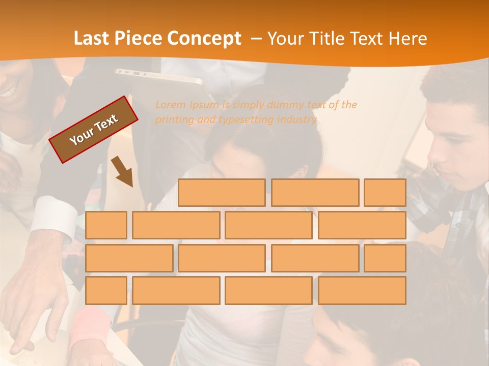 The Team Discusses The Project PowerPoint Template