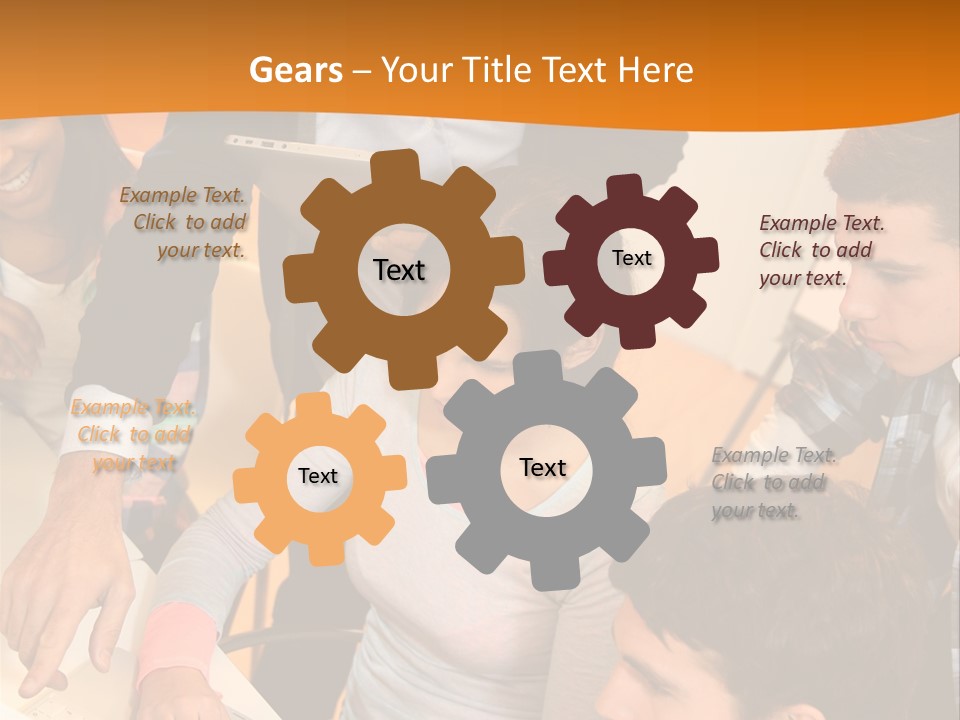 The Team Discusses The Project PowerPoint Template
