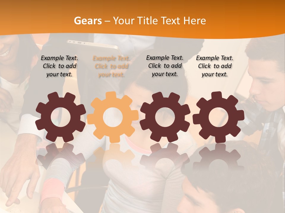 The Team Discusses The Project PowerPoint Template